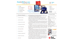 Desktop Screenshot of firstaidkitbags.com